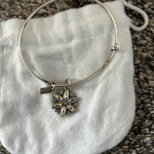 Alex and Ani 2017 Snowflake bracelet